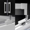 Radaway Idea White Kdj kabina 120x100cm prawa szkło przejrzyste 387042-04-01R/387052-04-01L